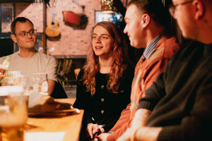 Rahel Westerhoff, Burgerdialog 2025 im Alten Bahnhof in Hof