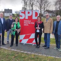 Gruppenfoto der neu gegründeten AG60plus auf Kreisverbandsebene